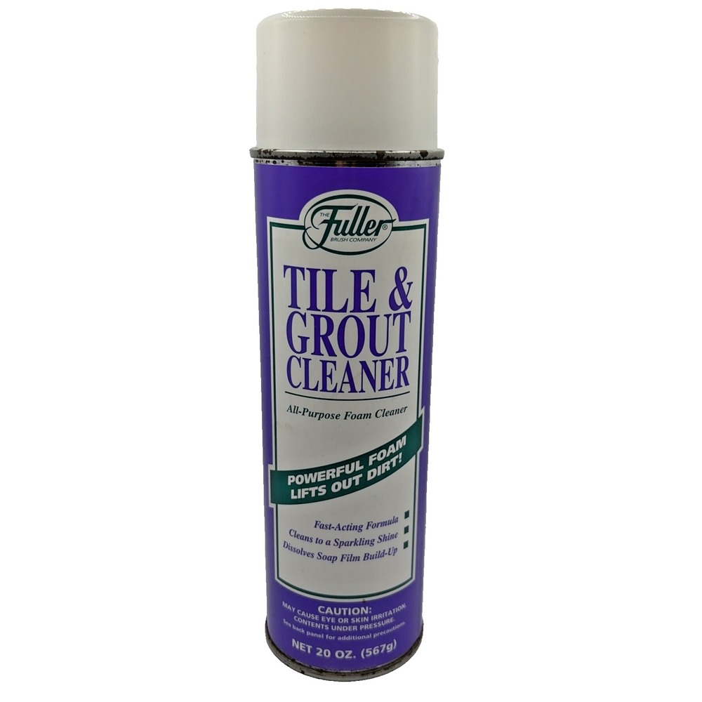 Vintage Fuller‎ Brush Grout And Tile Cleaner All Purpose Foam Cleaner 20oz Prop